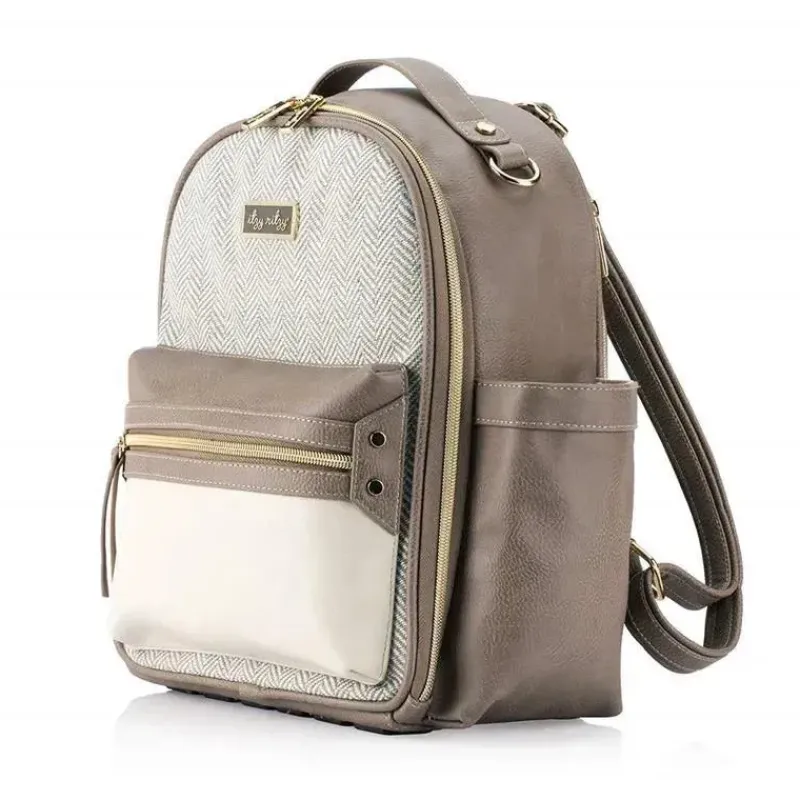 itzy_ritzy__bolsa_de_fral_SKUwogoQngJ_1.webp Itzy Ritzy - Bolsa de Fraldas Mini Mochila Baunilha Latte Outlet