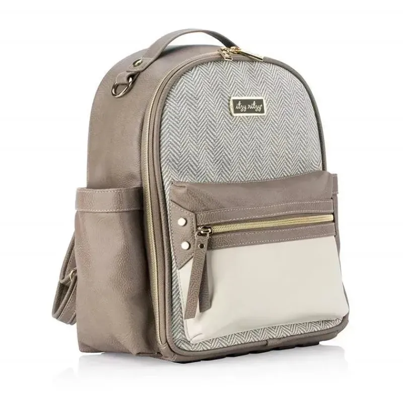 itzy_ritzy__bolsa_de_fral_SKUwogoQngJ_2.webp Itzy Ritzy - Bolsa de Fraldas Mini Mochila Baunilha Latte Outlet