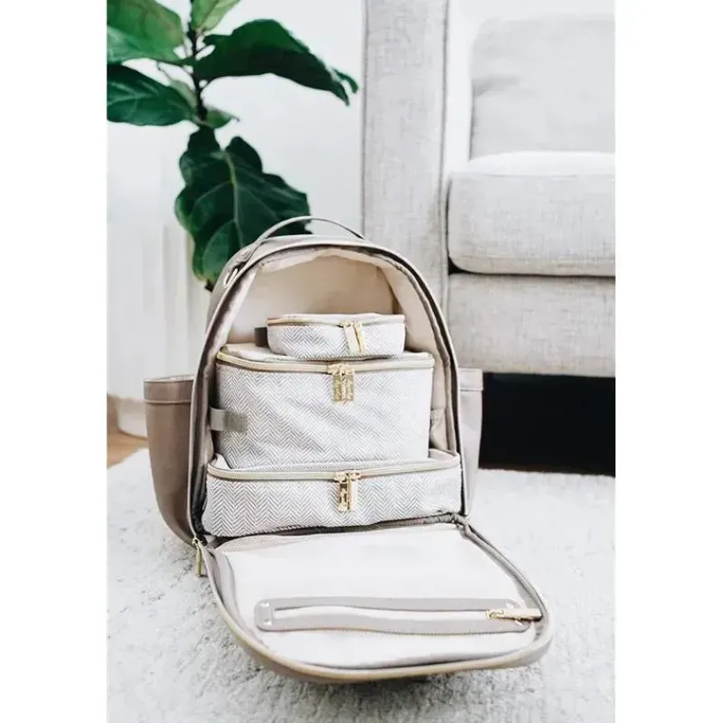 itzy_ritzy__bolsa_de_fral_SKUwogoQngJ_5.webp Itzy Ritzy - Bolsa de Fraldas Mini Mochila Baunilha Latte Outlet