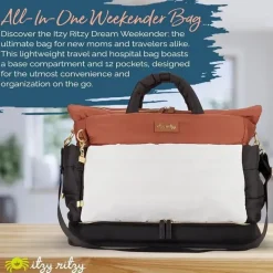 Itzy Ritzy - Bolsa Dream Weekender, Café e Creme Best
