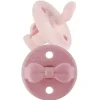 Itzy Ritzy - Chupetas ortodônticas de silicone 2Pk, sapatilha de balé e prímula, 0/6M Discount