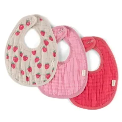 Itzy Ritzy - Itzy Bibs™, Strawberries + Cream Discount