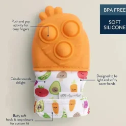 Itzy Ritzy - Itzy Mitt Pop™, Carrot Best