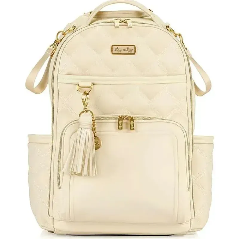 itzy_ritzy__mochila_para__SKUNO3kX8kg_0.webp Itzy Ritzy - Mochila para fraldas, mochila Boss Plus de grande capacidade para bebês, leite e mel Fashion