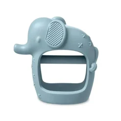 Itzy Ritzy - Mordedor de desenvolvimento de silicone Bitzy Grip com punho fácil de segurar, elefante Sale