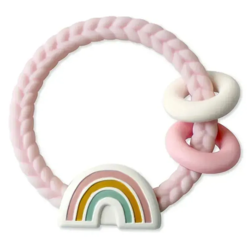 itzy_ritzy__mordedor_de_s_SKUj0t6JFiA_0.webp Itzy Ritzy - Mordedor de silicone com chocalho arco-íris Clearance