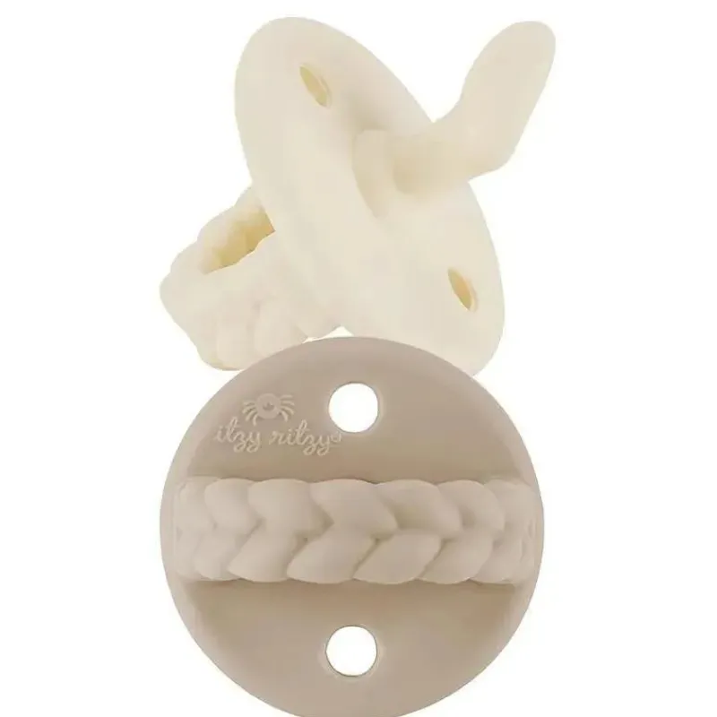 itzy_ritzy__pk_chupetas_o_SKUa6ASVteN_0.webp Itzy Ritzy - 2Pk Chupetas Ortodônticas de Silicone Toast & Buttercream, 0/6M Discount
