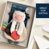 Itzy Ritzy - Vaca Itzy Friends Lovey™ Pelúcia New