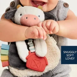 Itzy Ritzy - Vaca Itzy Friends Lovey™ Pelúcia New