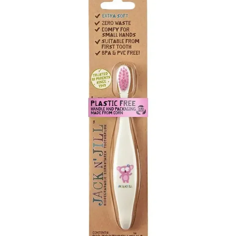 jack_n_jill__escova_de_de_SKUUCCR3Rtc_1.webp Jack N Jill Jack N' Jill - escova de dentes com cerdas extra macias para crianças, Koala Baby Discount