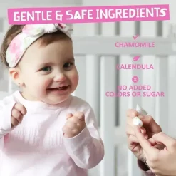 Jack N Jill Jack N' Jill - goma de bebê e gel dental 0,5 onças Fashion