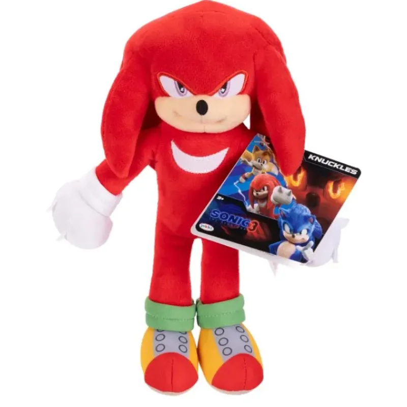 jakks__sonic__movie_basic_SKUREAJJX4L_0.webp JAKKS - Sonic 3 Movie Basic Plush, Knuckles Fashion