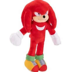 JAKKS - Sonic 3 Movie Basic Plush, Knuckles Fashion