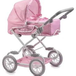 JC Toys - Berenguer Boutique, carrinho de boneca dobrável de luxo com dossel, rosa Outlet