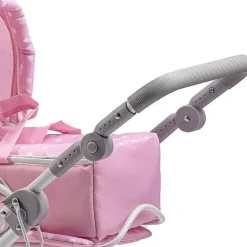 JC Toys - Berenguer Boutique, carrinho de boneca dobrável de luxo com dossel, rosa Outlet
