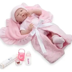 JC Toys - Boneca recém-nascida Soft Body Boutique, 15,5 polegadas, rosa Sale