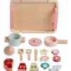 JC Toys - Conjunto de chef de cozinha de 16 peças em madeira real, coleção Parfait, maiores de 3 anos, brinquedos Twiggly Sale