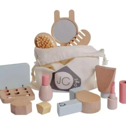 JC Toys - Conjunto de maquiagem para cuidados pessoais com 10 peças de madeira real, coleção Parfait, maiores de 3 anos, brinquedos Twiggly Sale