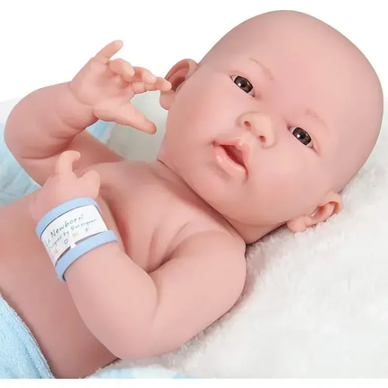 jc_toys__la_newborn_total_SKU6SF4zSxT_3.webp JC Toys - La Newborn totalmente em vinil anatomicamente correto Real Boy 15, desenhado por Berenguer, azul com pontos Online