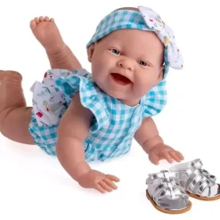 JC Toys - Lola on The go, boneca realista de 14 ”toda em vinil posável da Berenguer Boutique Best