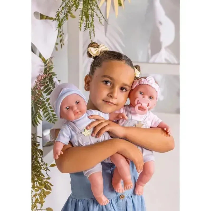 jc_toys__roupa_de_boneca__SKUOF4bsqKs_2.webp JC Toys - Roupa de boneca Berenguer Boutique, macacão cinza com listras rosa, maiores de 2 anos Outlet
