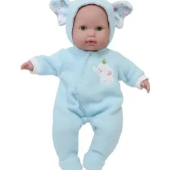 JC Toys - Roupa de boneca Berenguer Boutique, macacão com capuz com tema de elefante azul, maiores de 2 anos Hot