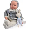 JC Toys Berenguer Boutique La Baby Original Coleção Cinza Conjunto de Presente 17 Corpo Macio Fashion