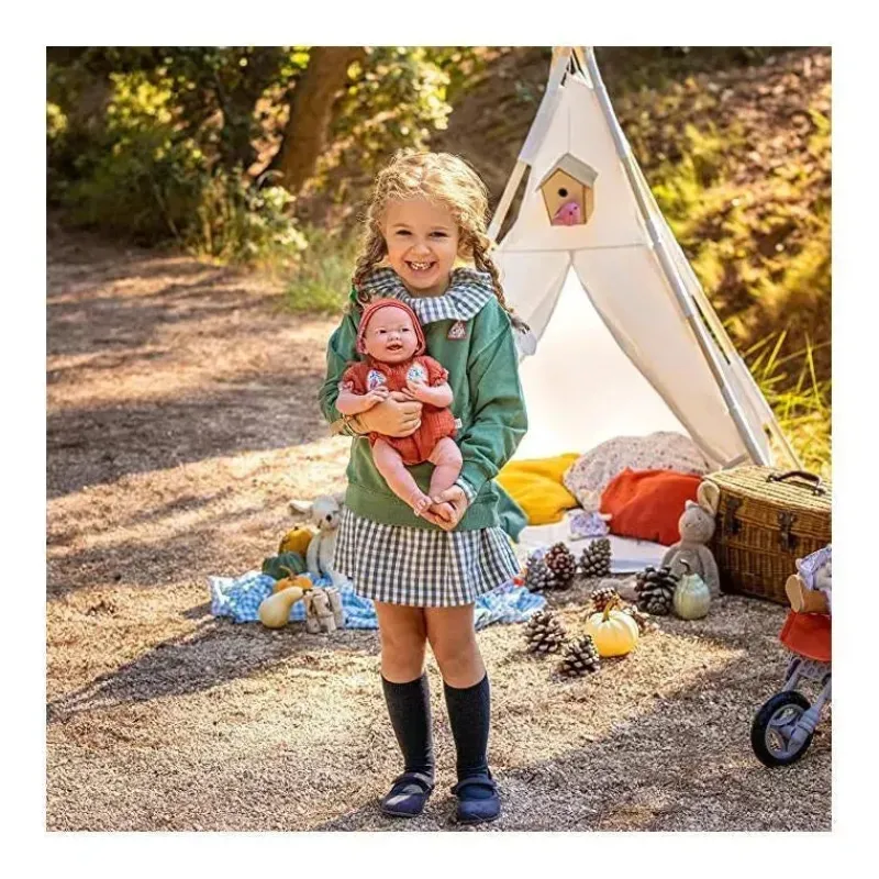 jc_toys_la_newbornnature__SKUv4kCXk7t_5.webp JC Toys La NewbornNature Collection 15,5 Boneca de corpo macio e acessórios para maiores de 2 anos Outlet