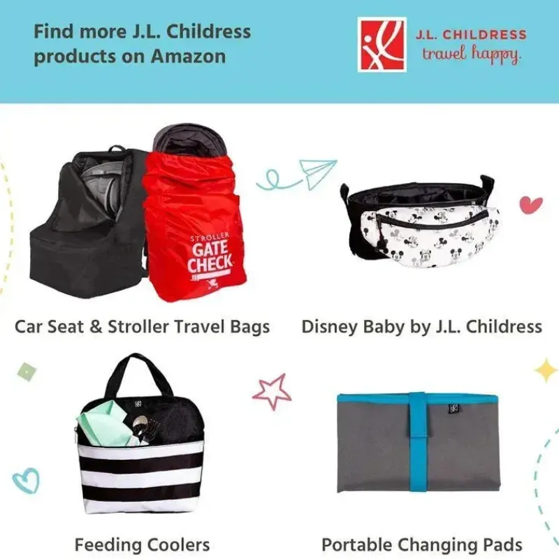 jl_childress__bandeja_de__SKUH06DlElj_1.webp J.L. Childress JL Childress - Bandeja de viagem 3 em 1 do Batman da DC Comics, bolsa de viagem e suporte para tablet Discount