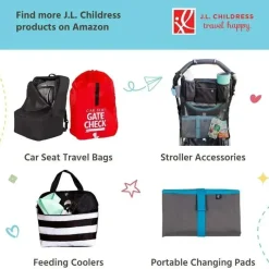 J.L. Childress JL Childress - Bolsa DELUXE Gate Check para carrinhos, Bolsa de carrinho para avião Best