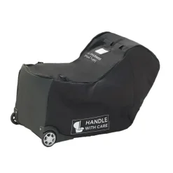 J.L. Childress JL Childress - Premier Infant Car Seat Travel Bag Pad + Rodas, Preto Outlet