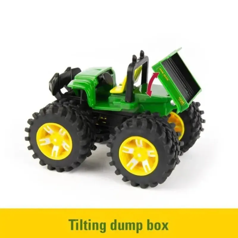 john_deere__monster_tread_SKUatfDYHKx_2.webp John Deere - Monster Treads Vehicle 2 Toy Pack - Trator com carregadeira e jacaré New
