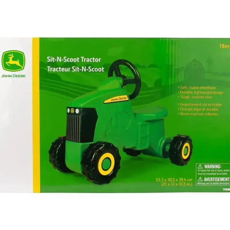 john_deere__trator_sitnsc_SKUs7unSKkL_1.webp John Deere - Trator Sit-N-Scoot - Brinquedo infantil, verde Online