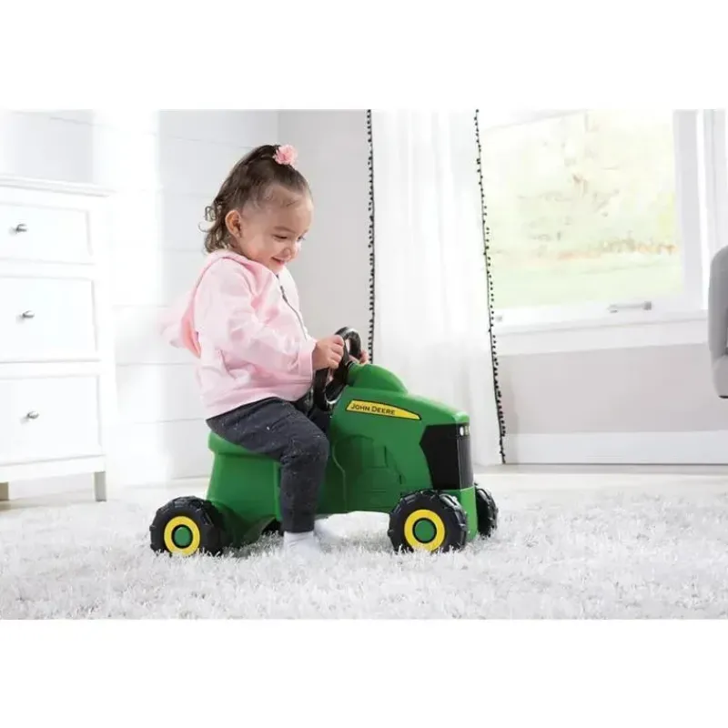 john_deere__trator_sitnsc_SKUs7unSKkL_5.webp John Deere - Trator Sit-N-Scoot - Brinquedo infantil, verde Online