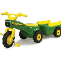 John Deere - Trike & Wagon - Passeio de triciclo movido a criança em brinquedo Clearance