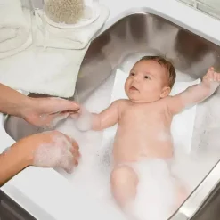 Jolly Jumper - Bathe Eze, branco, a maneira fácil e segura de dar banho em um bebê recém-nascido Clearance