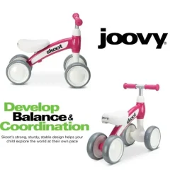 Joovy - Bicicleta Skoot Balance para crianças de 10m e até 45lbs, Pinkcrush Online