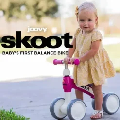 Joovy - Bicicleta Skoot Balance para crianças de 10m e até 45lbs, Pinkcrush Online