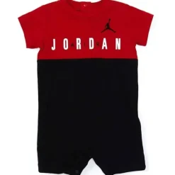 Jordan Baby - Macacão Boy Air Colorblock, preto/vermelho Sale
