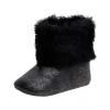 Josmo - Botas de neve para bebês Laura Ashley, pretas New