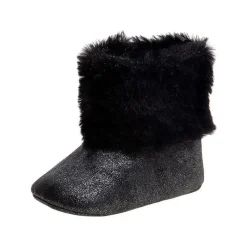 Josmo - Botas de neve para bebês Laura Ashley, pretas New