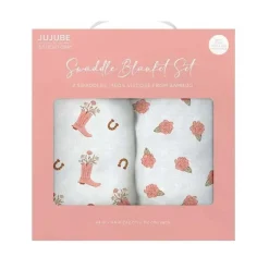 Ju-Ju-Be Jujube - Conjunto de cobertor Swaddle, Bloomin' Boot Outlet