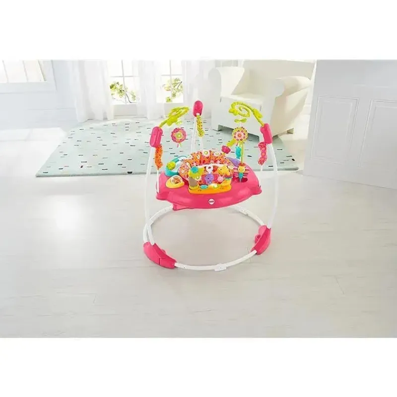 jumperoo_fisherprice_ptal_SKUZk2V4ReQ_3.webp Fisher-Price Jumperoo , Pétalas Rosa Online