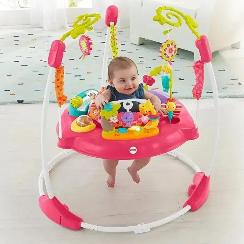 jumperoo_fisherprice_ptal_SKUZk2V4ReQ_5.webp Fisher-Price Jumperoo , Pétalas Rosa Online