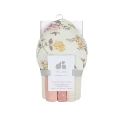 Just Born - Conjunto de toalhas de banho com capuz e toalhinhas, floral vintage Sale