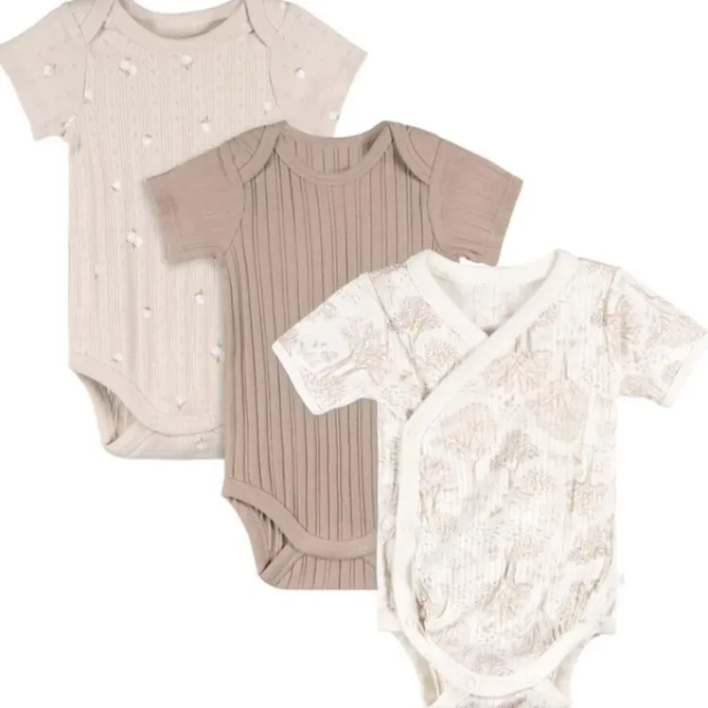 just_born__pk_baby_bodysu_SKULFgx4ozr_0.webp Just Born - 3Pk Baby Bodysuit Neutral Brown Prints Clearance