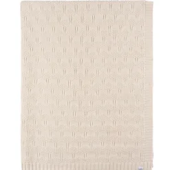 Just Born - 1Pk Sweater Knit Blanket Baby Neutral Tan New