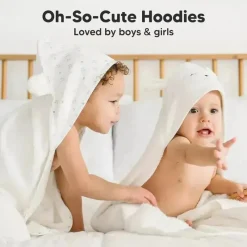 Keababies - Cuddle Baby Hooded Towel, Lamb Clearance