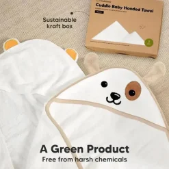Keababies - Cuddle Baby Hooded Towel, Dog Fashion
