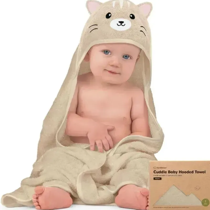 keababies__cuddle_baby_ho_SKUmflJqJPb_0.webp Keababies - Cuddle Baby Hooded Towel, Cat New